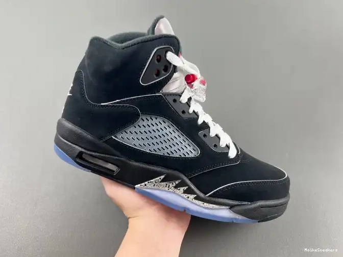 MaikeSneakers HF3975-001 Reimagined Air Black Jordan 5 Metallic 0611